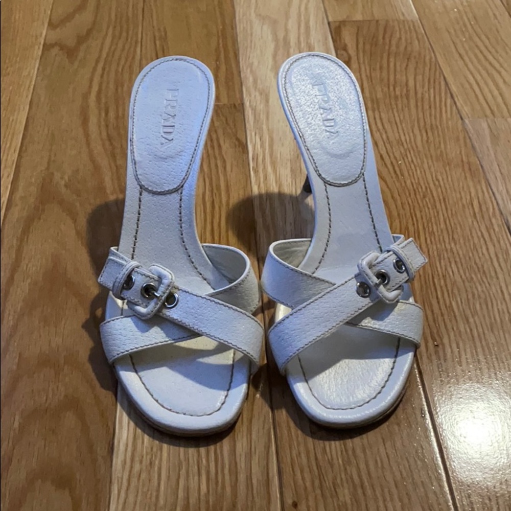 Prada Sandals with Small Heel